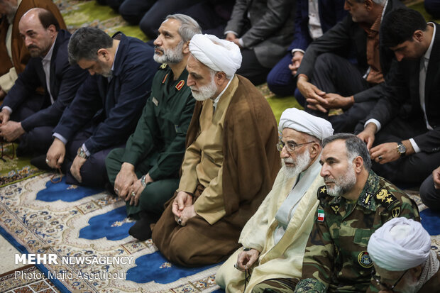 Tehran Friday prayers held