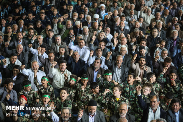 Tehran Friday prayers held