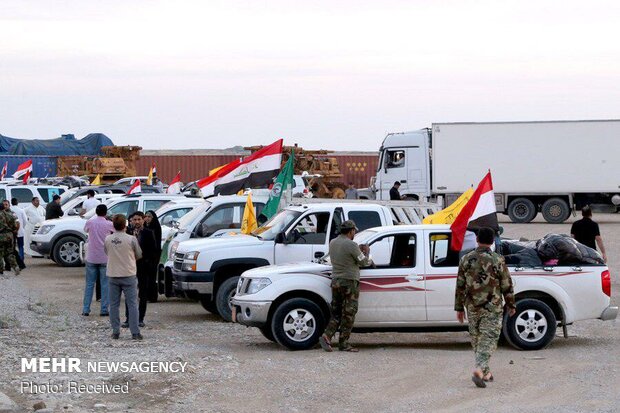 Iraqi al-Nujaba’s humanitarian aid arrives in Iran