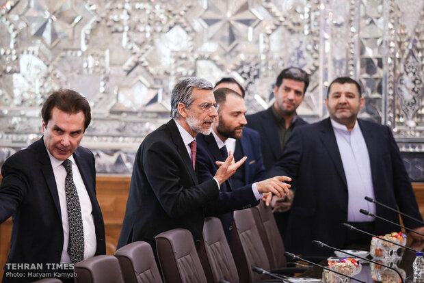 Top Italian lawmaker meets Larijani in Tehran