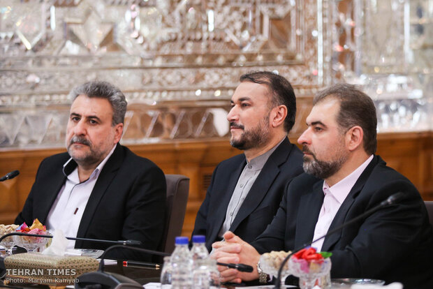 Top Italian lawmaker meets Larijani in Tehran