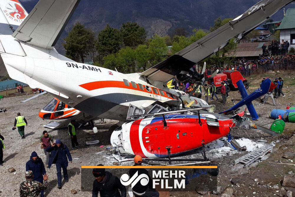 VIDEO Nepal Plane Crash Kills 3 Inures 4 Mehr News Agency