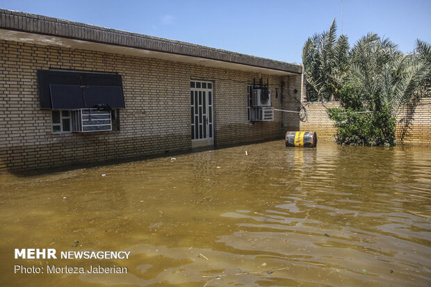 Flood incurs irreparable damages to villages in Susangerd