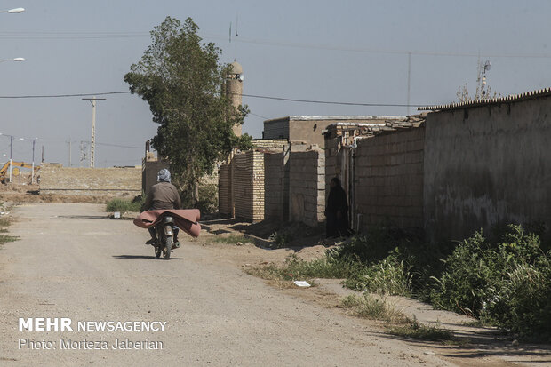 خسائر سيل خوزستان في قرى "سوسنكرد" 