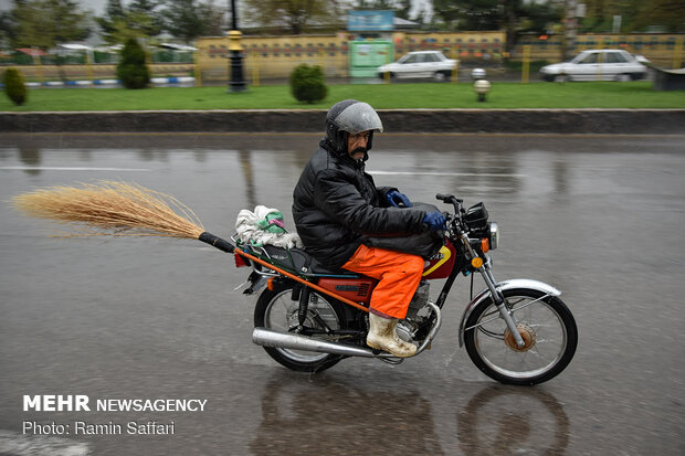 Incessant springtime rainfalls reach Mashhad