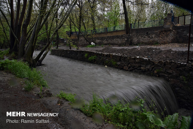 Incessant springtime rainfalls reach Mashhad