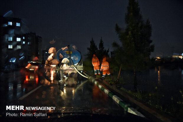 Incessant springtime rainfalls reach Mashhad