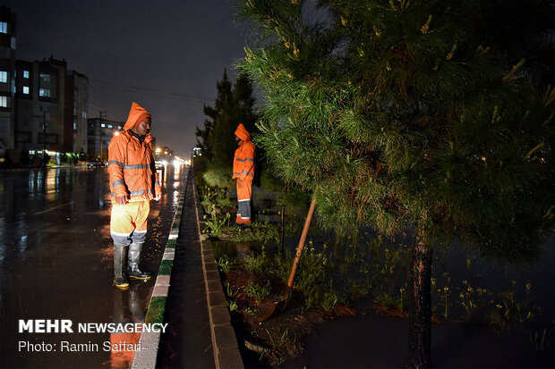 Incessant springtime rainfalls reach Mashhad