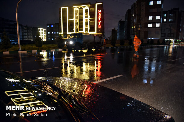 Incessant springtime rainfalls reach Mashhad