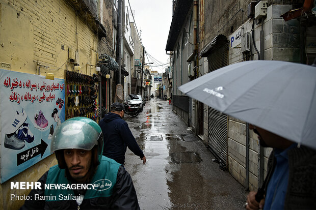 Incessant springtime rainfalls reach Mashhad