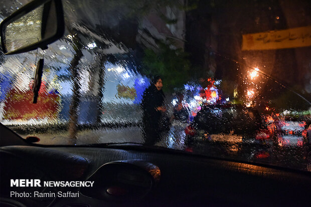 Incessant springtime rainfalls reach Mashhad