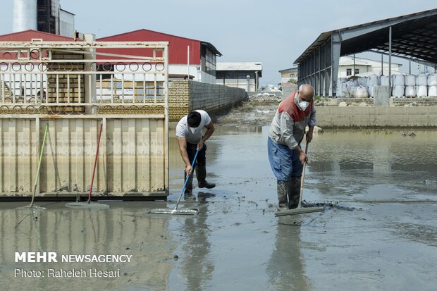 Life returns to normal in flood-hit Agh Ghala