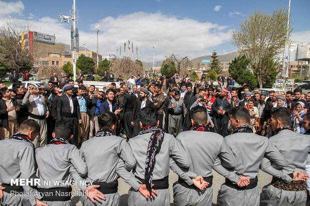 Kurdish Dance Festival in Baneh