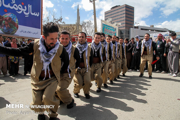 Kurdish Dance Festival in Baneh