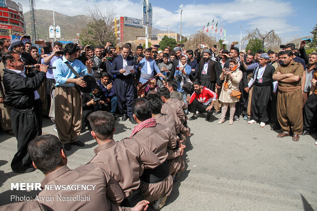 Kurdish Dance Festival in Baneh