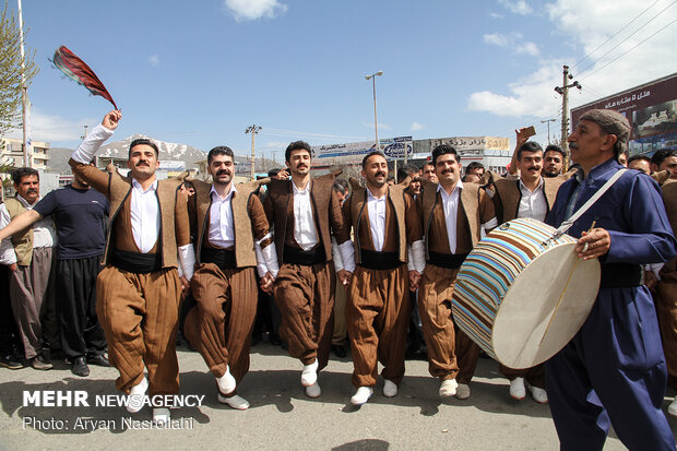 کارناوال سومین جشنواره سراسری هه لپه رکی ( رقص) بانه