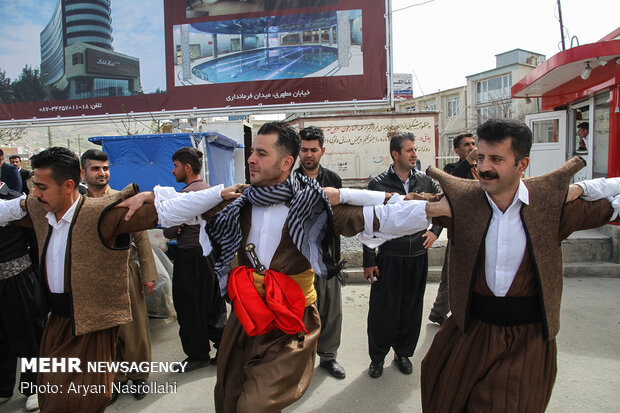 Kurdish Dance Festival in Baneh