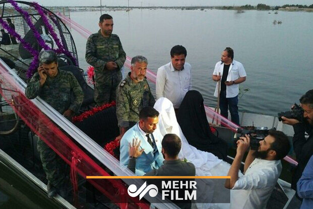 VIDEO: Weddings in Iran's flood-hit areas