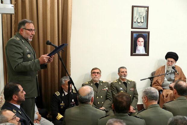 Top commanders meet Leader ahead of Army Day