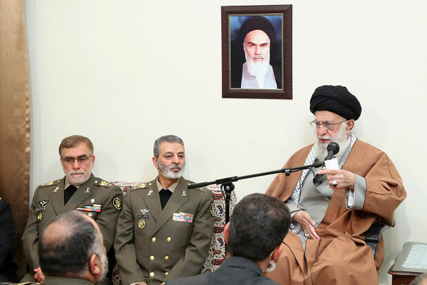 Top commanders meet Leader ahead of Army Day