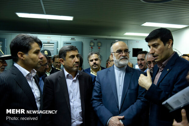 رئیس سازمان بازرسی کشور از تأسیسات سد امیرکبیر بازدید کرد