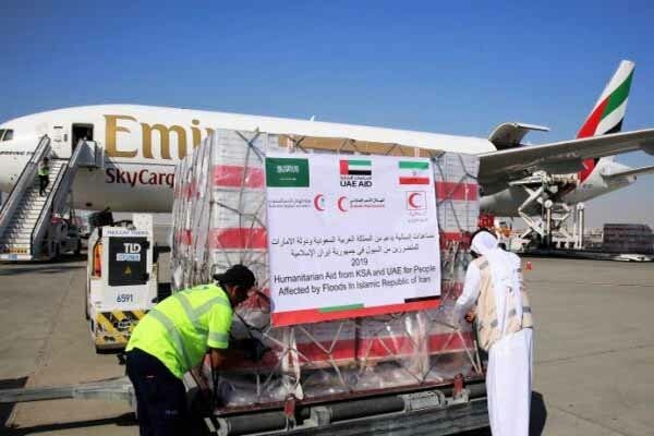 ارسال کمک های امارات و عربستان برای سیل زدگان ایران