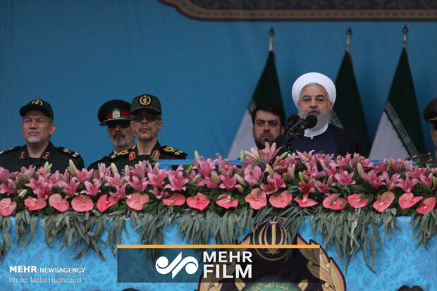 صدر حسن روحانی کا امریکی اقدام کے خلاف سپاہ کا بھر پور دفاع