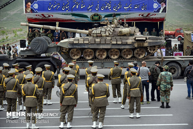 رژه ۲۹ فروردین، روز ارتش در مشهد