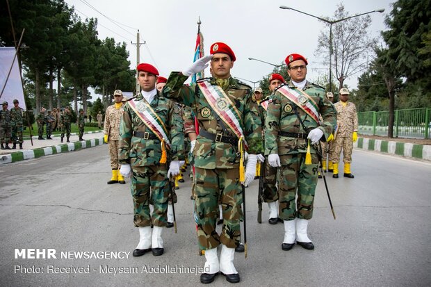 رژه ۲۹ فروردین، روز ارتش در کرمانشاه