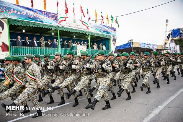 رژه ۲۹ فروردین، روز ارتش در کرمانشاه