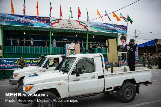 رژه ۲۹ فروردین، روز ارتش در کرمانشاه