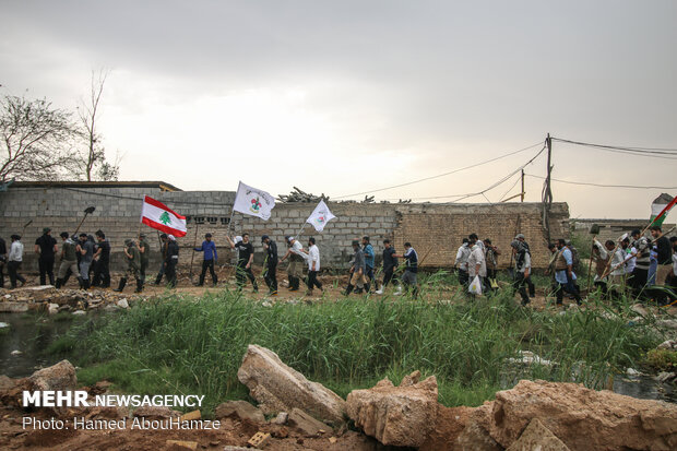 Lebanese humanitarian aid in Khuzestan flood-affected areas