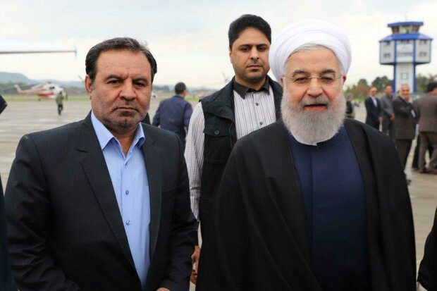 صدر روحانی صوبہ لرستان کے دورے پر خرم آباد پہنچ گئے صدر روحانی صوبہ لرستان کے دورے پر خرم آباد پہنچ گئے