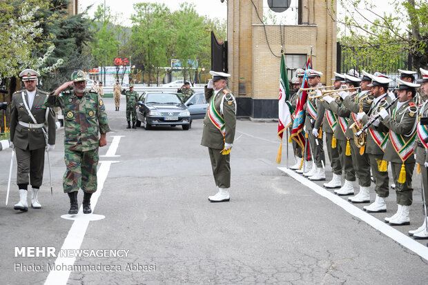 مراسم إستعراض اخر انجازات الجيش الايراني
