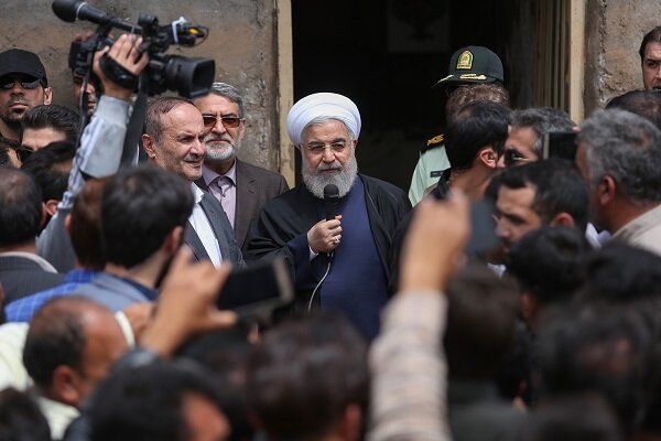 Rouhani vows govt. continued support to flood-hit people