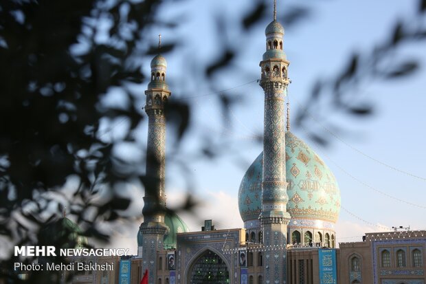 حال و هوای مسجد مقدس جمکران درآستانه نیمه شعبان