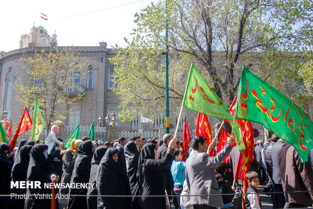 اجتماع «منتظران ظهور» در تبریز