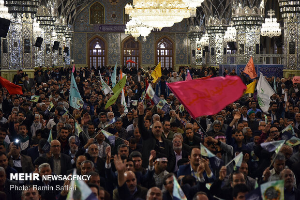 اجتماع منتظران ظهور در مشهد