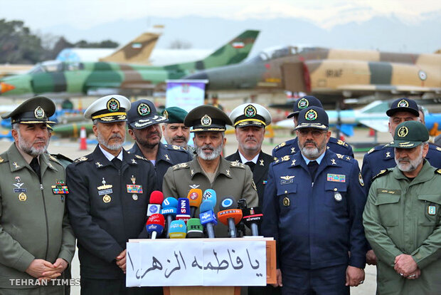 Armed Forces’ aerial achievements in Tehran