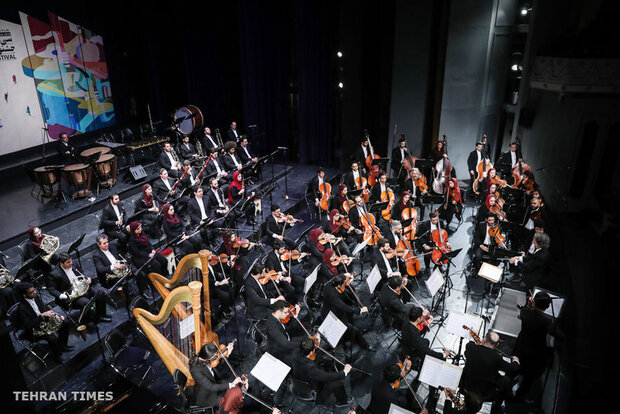 Tehran Symphony Orchestra performs at Fajr Music Festival
