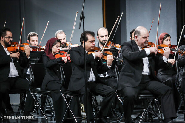 Tehran Symphony Orchestra performs at Fajr Music Festival