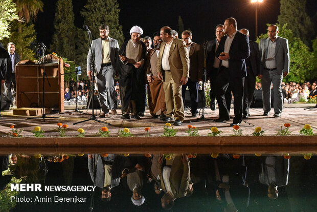 آیین بزرگداشت روز سعدی در سعدیه شیراز