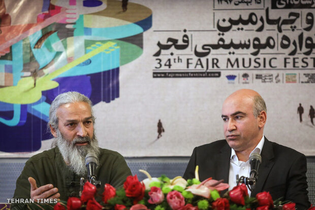 Press conf. for 34th Fajr Intl. Music Festival