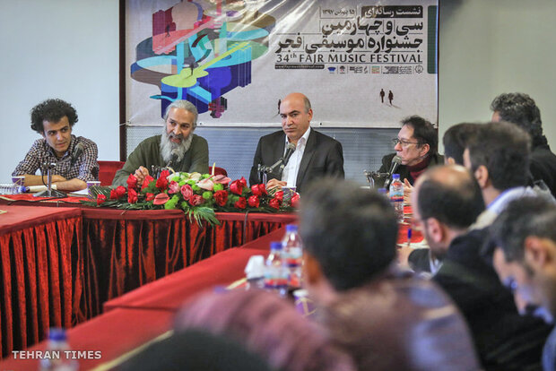 Press conf. for 34th Fajr Intl. Music Festival