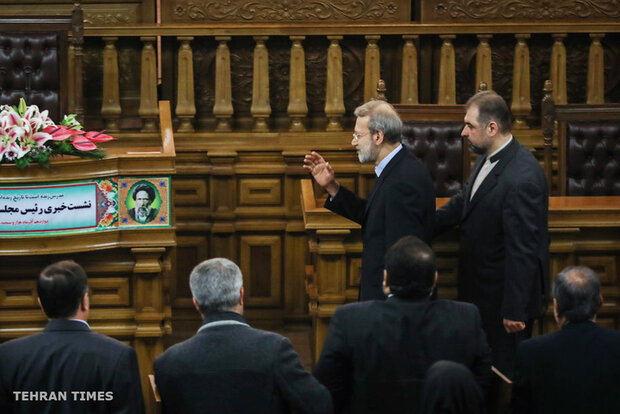 Larijani holds presser