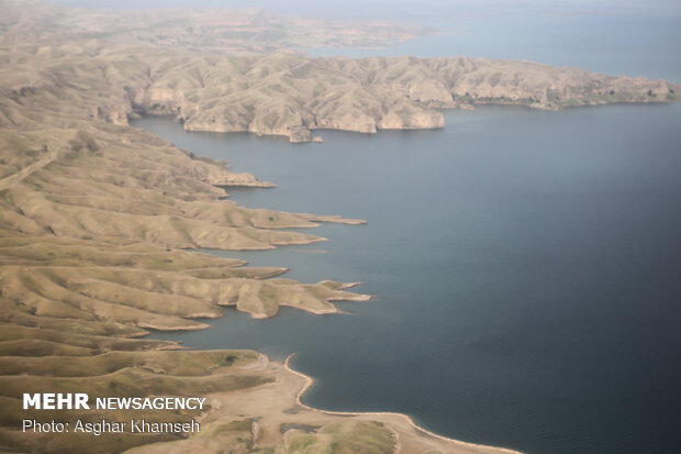تصاویر هوایی از مناطق سیل زده لرستان