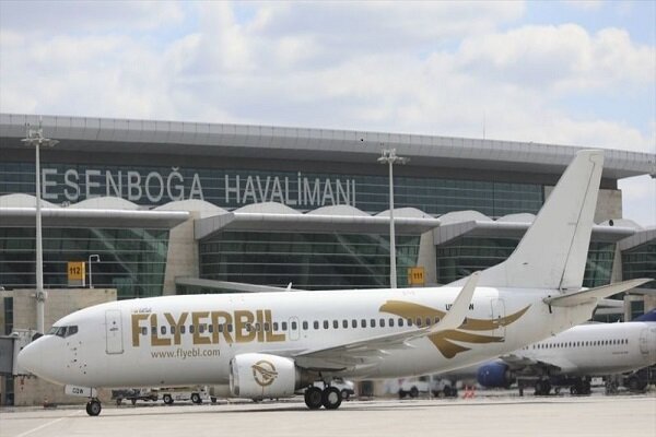 Fly Erbil'in Erbil-Ankara uçuşları başladı