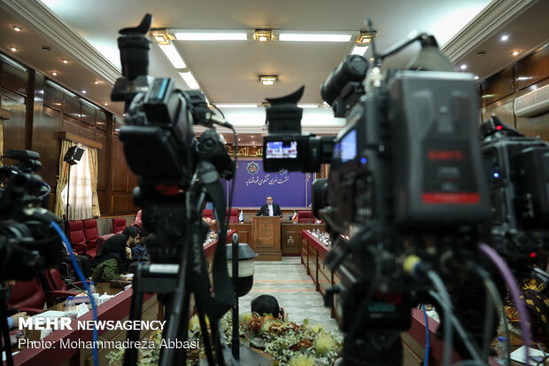 1st presser of new judiciary spokesman