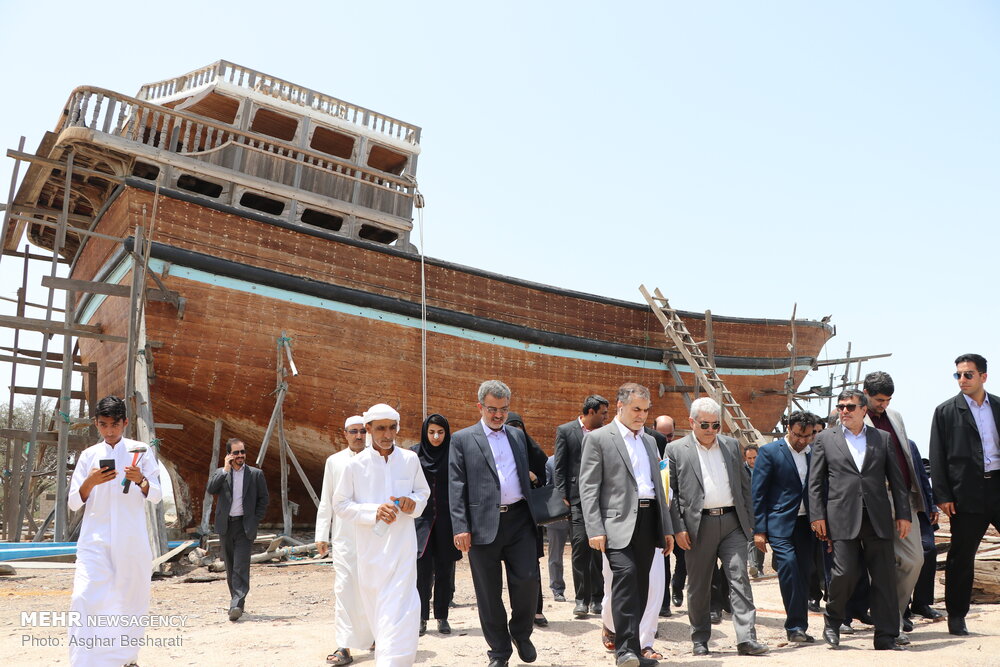 Technology tower construction project inaugurated in Qeshm