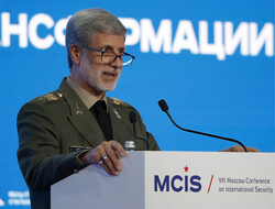 Iran defense min. at Moscow security conf.